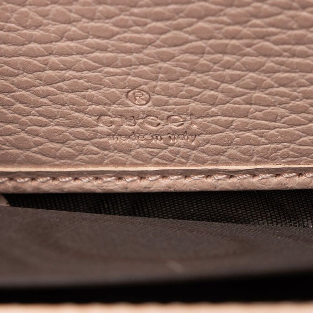 Gucci Leather GG Marmont Zip Around Wallet - Picture 6 of 12